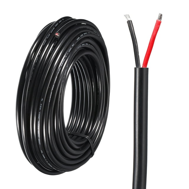 Cable Eléctrico Unique Bargains 22AWG 100 pies 30,5 Metros UL2464 PVC cobre