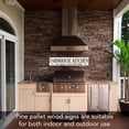 thumbnail image 3 of Highland Home "Farmhouse Kitchen" Pallet Wood Wall Sign, 3 of 7