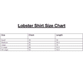 thumbnail image 3 of Cosmo Kramer Lobster Button Down Shirt White Up Adult Mens 90's Costume Seinfeld, 3 of 3