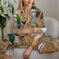 thumbnail image 6 of Sikiie Mallard Ducks Pajamas for Women Set, Womens Pajama Sets, Lounge Sets for Women, 2pjs for Women-XX-Large, 6 of 7