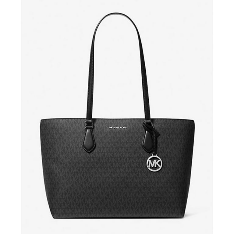 Michael Kors Women's Sheila Large Signature Logo Tote Bag Black