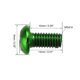 thumbnail image 3 of 12uds Montaña Bicicleta Disco Freno Rotor Pernos Tornillo M5x10mm Verde Unique Bargains rotores de freno de bicicleta, 3 of 6