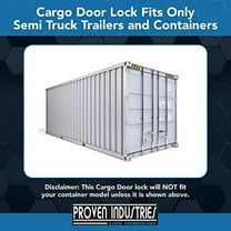 Proven Industries Steel Cargo Door Lock, CDL for Semi Truck Trailers and Containers