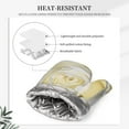 thumbnail image 5 of Kll White Rose Oven Gloves And Pot Holders Grill Gloves - Oven Gloves And Pot Holders, Non-Slip Cooking Gloves With Recycled Pads, 5 of 9
