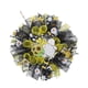 thumbnail image 5 of Corona de flores artificiales con temática de abeja de 42 cm, realista, decorativa, versátil, amarilla y Sosteniendo una sola mano, 5 of 9