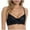 Black-08, variant on Women's Lace Push Up Bra Underwire Padded High Support Full Coverage Everyday T-Shirt Bra