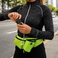 thumbnail image 1 of Aodebiao Ceinture de Course Hydratante avec Porte-Bouteille d'Eau, Sac Banane Réglable pour Course, Randonnée, Cyclisme, Entraînement Physique, Sports, Marathon, Trail, Voyage, Rangement pour Téléphone, Sans Rebond, Sac Banane Léger, 1 of 6