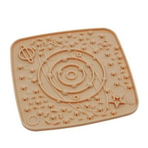 Silicone Lick Mat for Dogs & Cats â Slow Feeder Licking Pad for Anxiety Relief, Boredom Reduction & Mess-Free Feeding â Non- Suction Cups, Easy Clean Pet Enrichment Toy (7"x7")