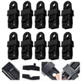 thumbnail image 2 of 10pcs Tent Canopy Clip Outdoor Wind Rope Clamps Awning Wind Rope Clips Tent Tool, 2 of 5