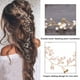 thumbnail image 3 of Enredadera para el cabello de novia con cuentas, tocado para boda, accesorios para el cabello de novia, diadema, joyería para el cabello, accesorios para el cabello, 3 of 5