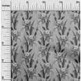 thumbnail image 2 of oneOone Polyester Spandex Gray Fabric Floral Fabric For Sewing Printed Craft Fabric By The Yard 56 Inch Wide, 2 of 5