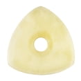 thumbnail image 2 of Exotic Plectrums - Camel Bone Guitar Or Bass Pick - 4.0 mm Ultra Heavy Gauge - 346 Contoured Triangle With Grip Hole Shape - Natural Finish Handmade Specialty Exotic Plectrum - 6 Pack, 2 of 5