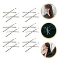 thumbnail image 1 of UPGRATOR 12 Pcs Épingles à Cheveux Décoratives en Strass Dorés pour Réunion de Famille et Rendez-Vous, 1 of 8