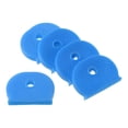 thumbnail image 1 of Key Cap Cover, Semicircle Key Identifier Tags for Identifying Keys, Blue 25 Pack, 1 of 6