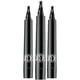 thumbnail image 2 of JYE 3 Plumones para barba bigote y cejas, color negro, fácil de aplicar, impermeable, ideal para cubrir huecos y cubrir canas, apariencia mas abundante natural, 2 of 10