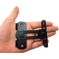 thumbnail image 3 of Hebillas de cerradura de puerta de ángulo recto de 90 grados grandes Pernos de cerradura curvos Pernos de palanca de cerradura deslizante para puertas y ventanas, 3 of 3