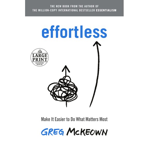 Pre-Owned Effortless: Make It Easier to Do What Matters Most (Paperback) 0593401115 9780593401118