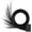 Jet Black, variant on Aorsher 6D Hair Extensions Human Hair 10 Rows Invisible Seamless No Trace 6D Hair Extensions Fast No Trace Feather Extension 1 Row 5 Bundles 50g 20inch Jet Black