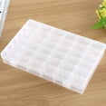 thumbnail image 3 of Walbest 36 Grid Plastic Jewelry Box, Detachable Clear Jewelry Storage Box Bead Earring Fishing Hook Container Organizer, 3 of 7