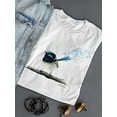 thumbnail image 3 of Pastell Whistling Wren T-shirt Women's -Ashvin Harrison Designs, Female Large, 3 of 4