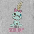 thumbnail image 2 of Men's Lilo & Stitch This is Scrump Graphic Tee Athletic Heather Large, 2 of 5