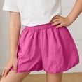 thumbnail image 5 of Antinious Child Girls Solid Adjustable Waist Versatile Fashion Sport Casual Shorts, 5 of 5