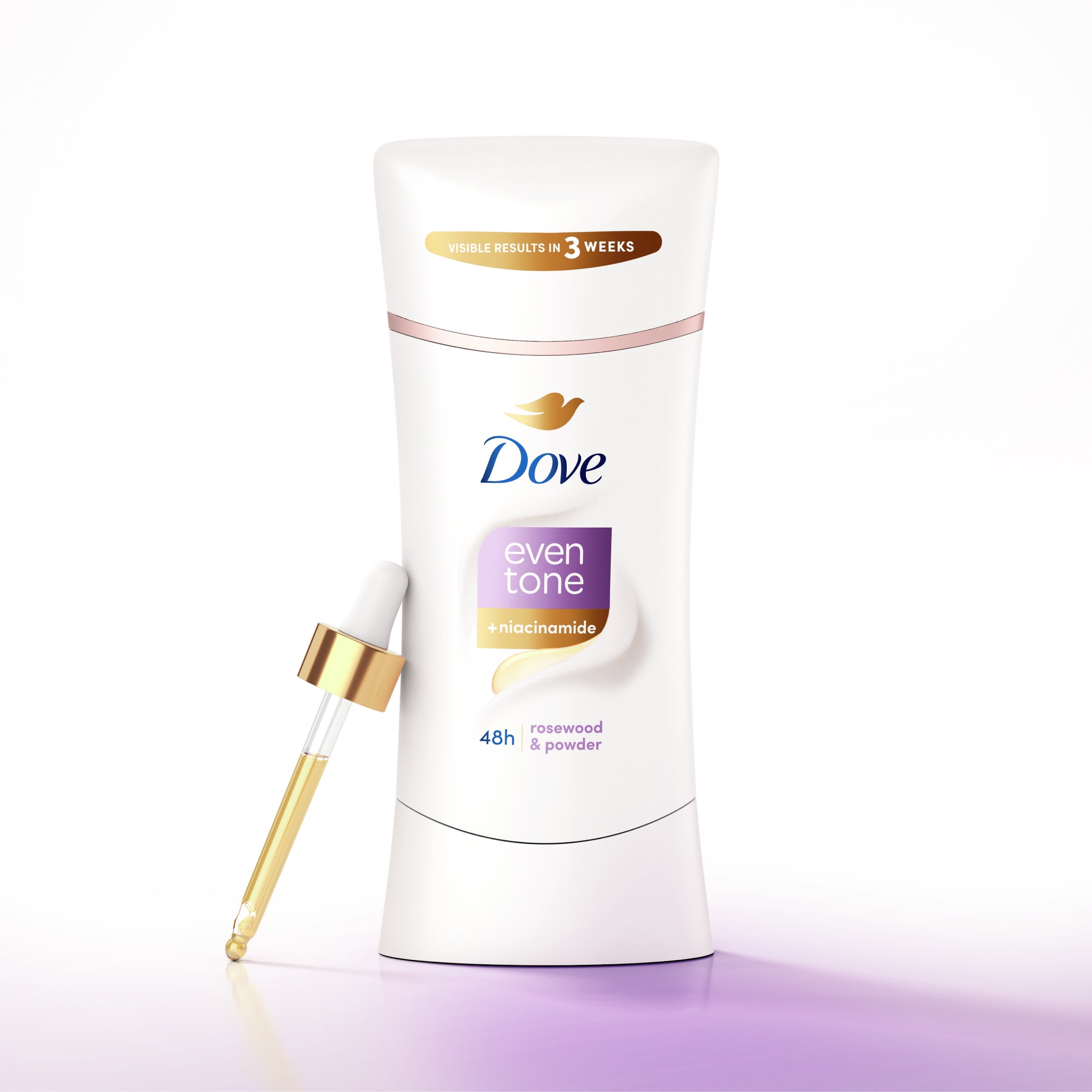 (3 pack) Dove Even Tone Antiperspirant Restoring Powder Deodorant for Women For Uneven Skin Tone 2.6 oz
