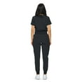 thumbnail image 4 of Monarch Uniforms Stretchy Scrubs Women's Jogger Scrub Set In Regular and Petite Jogger Scrubs with Tuck-In Top for Women, 4 of 5
