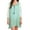 Sage, variant on Elsie & Zoey Larsa L/XL Ocean Raglan 3/4 Sleeve Tie Dye Swimsuit Cover Up for Women