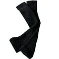 thumbnail image 2 of Yanyanz Compression Socks,Knee Stockings for Men and Women Winter Warmth Thick Coral Fleece and Long Leg Sleeves Knee High Socks Socks for Girls Clearance Black One Size, 2 of 4
