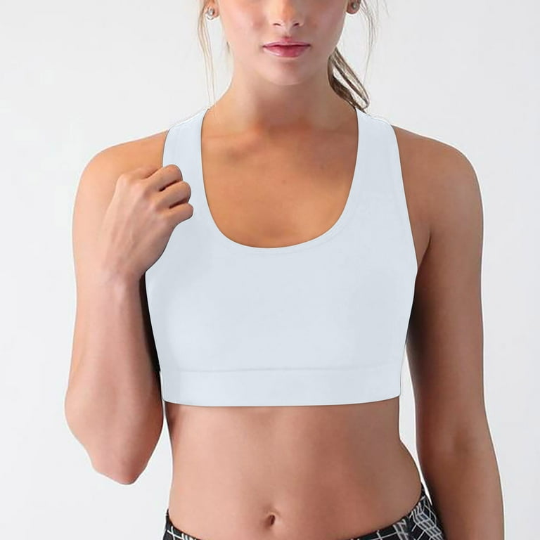 XHJUN Women'S Running Sports Bra For Yoga Workout Bra Medium Support Cami  Longline Comfort Tank Tops Padded Gym Bras 