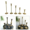 thumbnail image 5 of KDJ Candlestick Holders Brass Taper Candle Holders Vintage Decorative Candle Holder - for Home Decor, 5 of 8