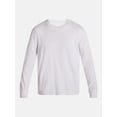 thumbnail image 5 of George Men's and Big Men's Cotton Crewneck Tee with Long Sleeves, Sizes XS-3XL, 5 of 5