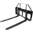 thumbnail image 4 of Titan Attachments Skid Steer Pallet Fork Attachment 36" with 49" Bale Spear, 4 of 6