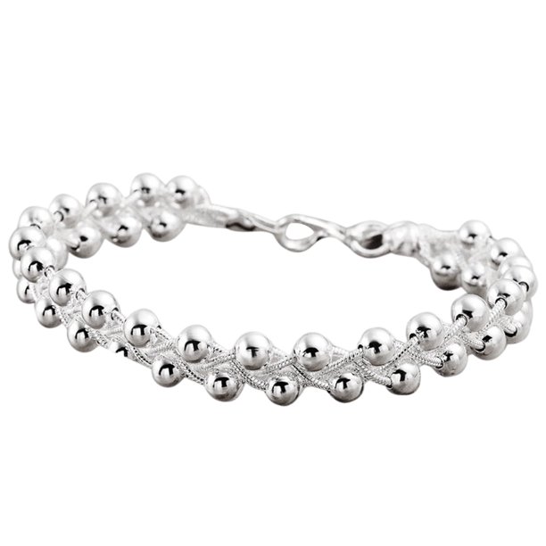 Pulsera superbrillante de cristal, pulsera para mujer con estilo senior, joya de regalo