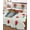 Green, variant on Twin Quilt Bedding Set, Red Tulip Flowers Reversible Summer Quilt 3 Pieces, Spring Floral Vintage Drum Rustic Lightweight Bedspreads Coverlets with 2 Pillow Shams for All Seasons