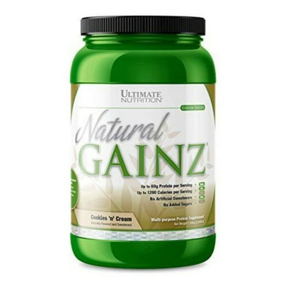 Ultimate Nutrition Natural Gainz Whey Protein Powder Isolate-3.6lb