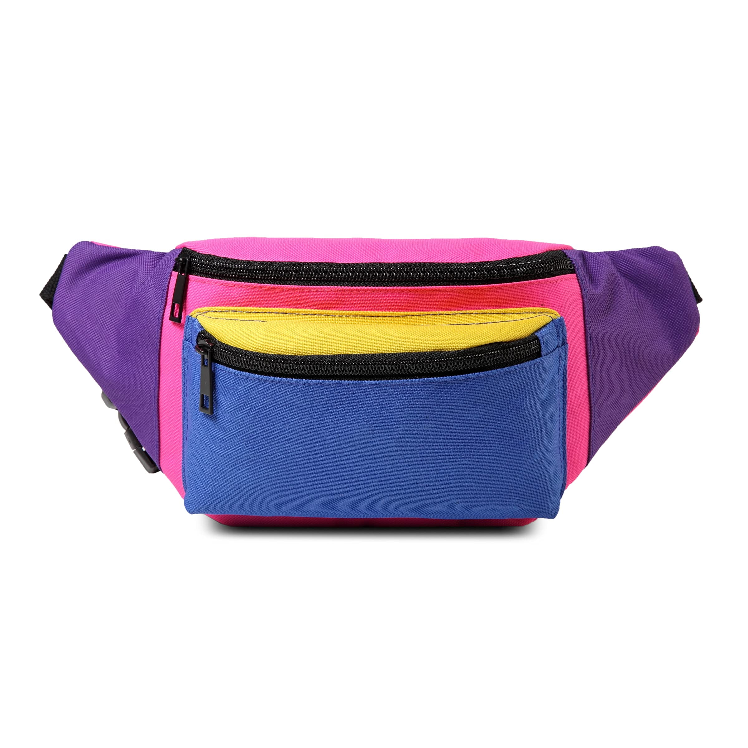 MIAIULIA 80s Neon Waist Fanny Pack for 80s Costumes,Festival Travel Party 