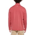 thumbnail image 2 of Brooks Brothers mens  Performance 1/2-Zip Pullover, m, Pink, 2 of 3