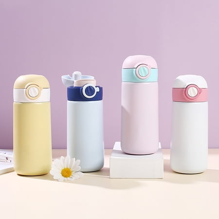 

SOAOUN Vacuum Flask Keep Warm Food Grade Fashion Camping Sports Water Bottle