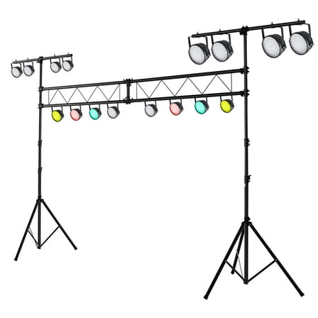 Costway 11.5 FT Portable Lighting Truss System Heavy Duty Metal Pro Audio DJ Light Stand