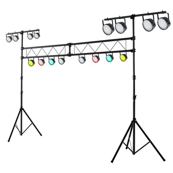 Costway 11.5 FT Portable Lighting Truss System Heavy Duty Metal Pro Audio DJ Light Stand