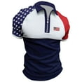 Shiiwada Day Prime Deals Today 2024 Men Long Sleeve Polo Shirts With