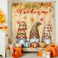 thumbnail image 4 of Fall Gnome Thanksgiving Pumpkin Shower Curtain for Bathroom, Orange Maple Leaf Farm Harvest Waterproof Shower Curtains Washable Quick Dry with Hooks Bathtub Curtains 60x72 IN, 4 of 6