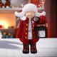 thumbnail image 4 of Figura de niño, muñeco infantil, adorno navideño de mesa, escultura de resina para niños rojo, 4 of 9