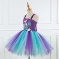 thumbnail image 4 of Little Girls' Dresses Sequin With Headpiece Kids Birthday Dress for Girls Size 8-9T,Green, 4 of 8