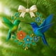 thumbnail image 1 of Colgante de corona de colibrí, colgante de colibrí, decoraciones navideñas, colgante de corona de colibrí, colgante de colibrí, decoración colgante, decoraciones de jardín, decoraciones navideñas, dec, 1 of 3