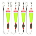 thumbnail image 4 of YongCo Fishing Float And Bobbers Fishing Popping Corks Float Bobbers Rig Weighted Fishing Float Buoys for Freshwater Enduring, 4 of 11