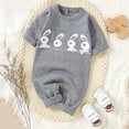 thumbnail image 2 of MIASHUI Mignon Imprimé de Lapin Printemps Automne Confortable Adorable à Thème Lapin Combinaison pour Garçons Combinaison Douce Pièce Tenue Quotidien Décontractée Ludique Tout-Petit Gris,9-12 Mois, 2 of 4