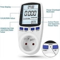 thumbnail image 2 of Compteur D'nergie Wattmtre Prise,prise Compteur D'nergie Lectrique Avec 7 Mode, Compteur D'nergie Avec L'cran D'affichage Cristaux Liquides Pour Cono, 2 of 5